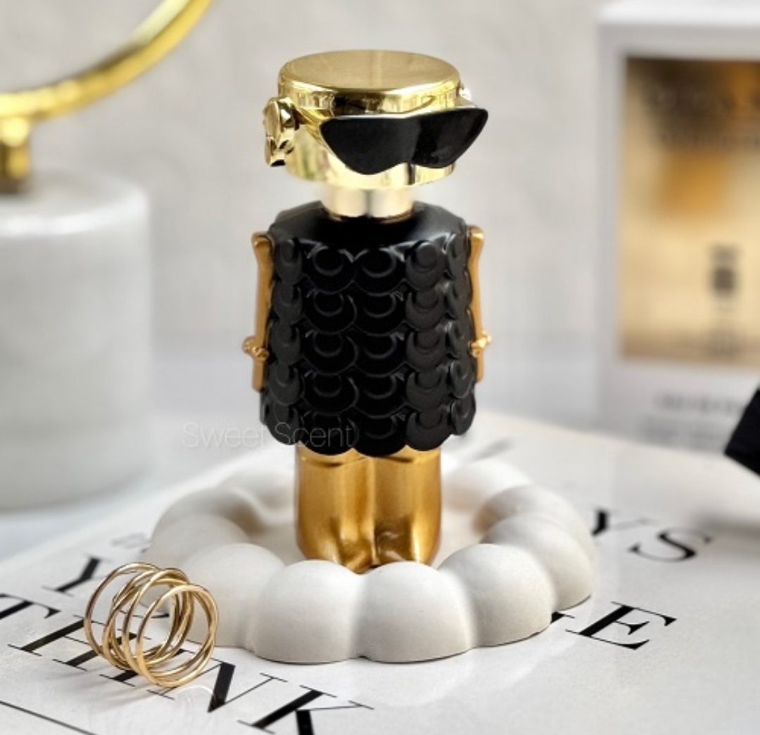 عطر ادکلن مینی پاکو رابان فیم(فم) پارفوم مشکی برند کالشکن | (Paco Rabanne Fame Parfum (Brand Collection حجم 25 میل کد 415(شرکتی
