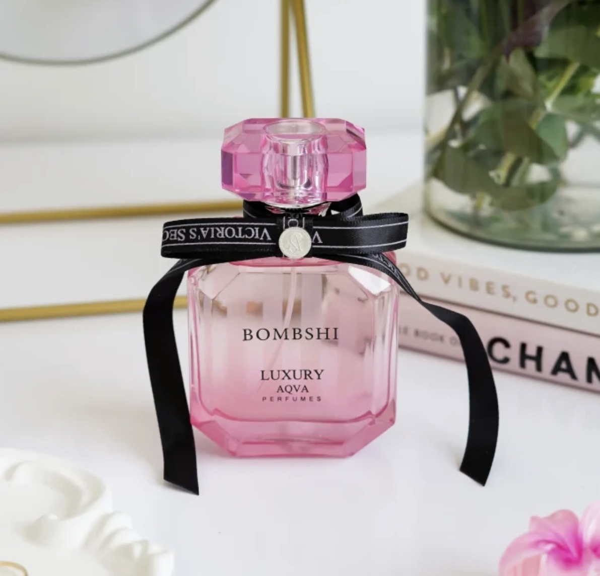 عطر ادکلن ویکتوریا سکرت بامبشل صورتی زنانه لاکچری آکوا | Victoria Secret Bombshell Luxury Aqva حجم 50 میل(شرکتی)