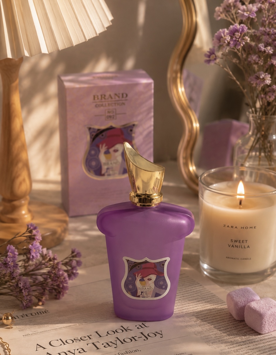 عطر ادکلن مینی کازاموراتی لاتوسکا بنفشCasamorati La Tosca حجم 25 میل